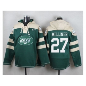 Nike New York Jets #27 Dee Milliner Green Player Pullover NFL Hoodie