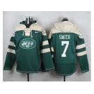 Nike New York Jets #7 Geno Smith Green Player Pullover NFL Hoodie
