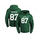 Nike New York Jets #87 Eric Decker Green Name & Number Pullover NFL Hoodie