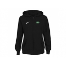 Women New York Jets Stadium Rally Full Zip Hoodie Black