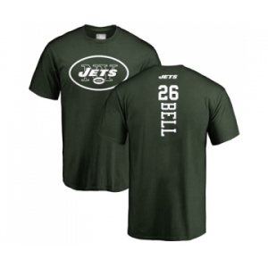 Football New York Jets #26 Le'Veon Bell Green Backer T-Shirt