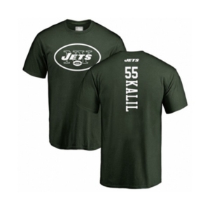 Football New York Jets #55 Ryan Kalil Green Backer T-Shirt
