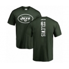 Football New York Jets #61 Alex Lewis Green Backer T-Shirt