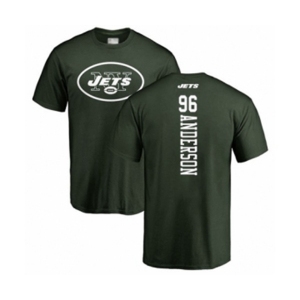 Football New York Jets #96 Henry Anderson Green Backer T-Shirt