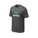 Men's New York Jets Nike Cardinal Facility T-Shirt D.Grey