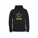 Men's Dallas Cowboys Pro Line Black Gold Collection Pullover Hoodie