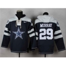 nike nfl jerseys dallas cowboys #29 murray white-blue[pullover hooded sweatshirt]