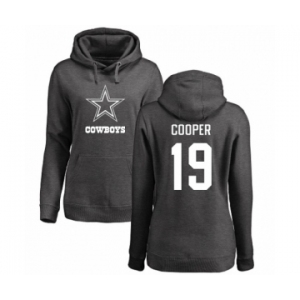 NFL Women's Nike Dallas Cowboys #19 Amari Cooper Ash One Color Pullover Hoodie