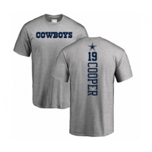 NFL Nike Dallas Cowboys #19 Amari Cooper Ash Backer T-Shirt