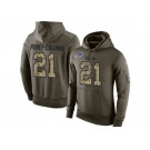 NFL Nike Buffalo Bills #21 Nickell Robey-Coleman Green Salute To Service Men's Pullover Hoodie