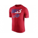 Men's Buffalo Bills Nike Red Legend Staff Practice Performance T-Shirt