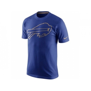 Men's Buffalo Bills Nike Royal Championship Drive Gold Collection Performance T-Shirt