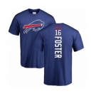 NFL Nike Buffalo Bills #16 Robert Foster Royal Blue Backer T-Shirt