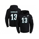 Nike Philadelphia Eagles #13 Nelson Agholor Black Name & Number Pullover NFL Hoodie