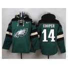 Nike Philadelphia Eagles #14 Riley Cooper Green Player Pullover Hoodie