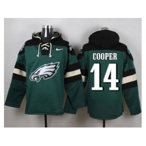 Nike Philadelphia Eagles #14 Riley Cooper Green Player Pullover Hoodie