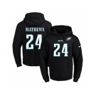 Nike Philadelphia Eagles #24 Ryan Mathews Black Name & Number Pullover NFL Hoodie