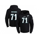 Nike Philadelphia Eagles #71 Jason Peters Black Name & Number Pullover NFL Hoodie