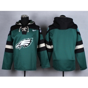 Nike Philadelphia Eagles blank Green jerseys[pullover hooded sweatshirt]