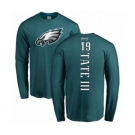 Nike Philadelphia Eagles #19 Golden Tate III Green Backer Long Sleeve T-Shirt