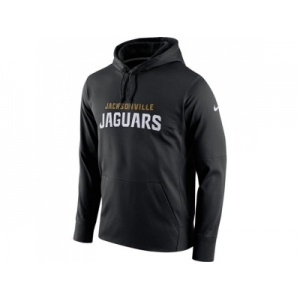 Men Jacksonville Jaguars Nike Black Circuit Wordmark Essential Performance Pullover Hoodie