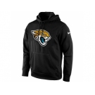 Men's Jacksonville Jaguars Nike Black KO Logo Essential Hoodie