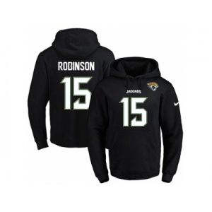 Nike Jacksonville Jaguars #15 Allen Robinson Black Name & Number Pullover NFL Hoodie
