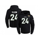 Nike Jacksonville Jaguars #24 T.J. Yeldon Black Name & Number Pullover NFL Hoodie
