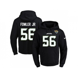 Nike Jacksonville Jaguars #56 Dante Fowler Jr Black Name & Number Pullover NFL Hoodie