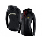 Women Nike Jacksonville Jaguars Full-Zip Performance Hoodie Black
