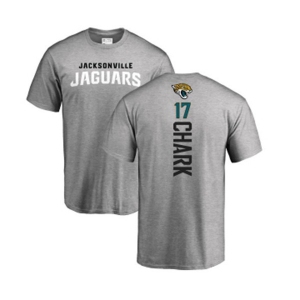 Football Jacksonville Jaguars #17 DJ Chark Ash Backer T-Shirt