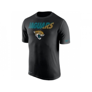 Men's Jacksonville Jaguars Nike Black Legend Staff Practice Performance T-Shirt
