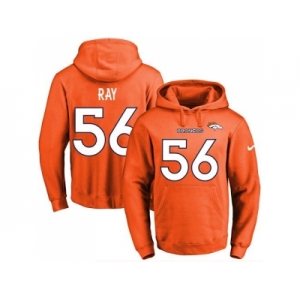 Nike Denver Broncos #56 Shane Ray Orange Name & Number Pullover NFL Hoodie