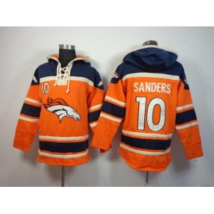 nike nfl jerseys denver broncos #10 sanders blue-orange[pullover hooded sweatshirt][sanders]