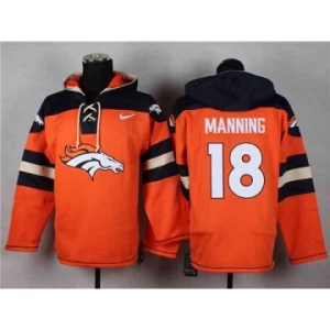 nike nfl jerseys denver broncos #18 peyton manning orange-blue-1[pullover hooded sweatshirt]