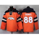 nike nfl jerseys denver broncos #88 thomas blue-orange-1[pullover hooded sweatshirt]