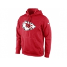 Kansas City Chiefs Nike Red KO Logo Essential Hoodie