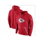 Men Kansas City Chiefs Nike Red Champ Drive Vapor Speed Pullover Hoodie