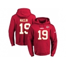 Nike Kansas City Chiefs #19 Jeremy Maclin Red Name & Number Pullover NFL Hoodie