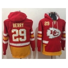 Nike Kansas City Chiefs #29 Eric Berry Red Gold Name & Number Pullover NFL Hoodie