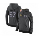 Football Women's Kansas City Chiefs #97 Alex Okafor Stitched Black Anthracite Salute to Service Player Performance Hoodie