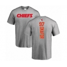 Football Kansas City Chiefs #97 Alex Okafor Ash Backer T-Shirt