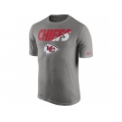 Men's Kansas City Chiefs Nike Charcoal Legend Staff Practice Performance T-Shirt