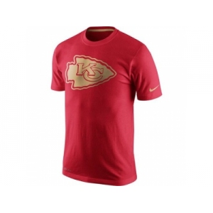Men's Kansas City Chiefs Nike Red Championship Drive Gold Collection Performance T-Shirt