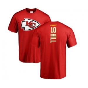 NFL Nike Kansas City Chiefs #10 Tyreek Hill Red Backer T-Shirt