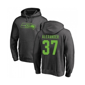 Football Seattle Seahawks #37 Shaun Alexander Ash One Color Pullover Hoodie