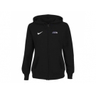 Women Seattle Seahawks Stadium Rally Full Zip Hoodie Black