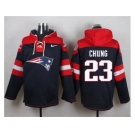 Nike New England Patriots #23 Patrick Chung Navy Blue Player Pullover NFL Hoodie