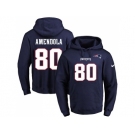 Nike New England Patriots #80 Danny Amendola Navy Blue Name & Number Pullover NFL Hoodie