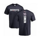 Football New England Patriots #55 John Simon Navy Blue Backer T-Shirt